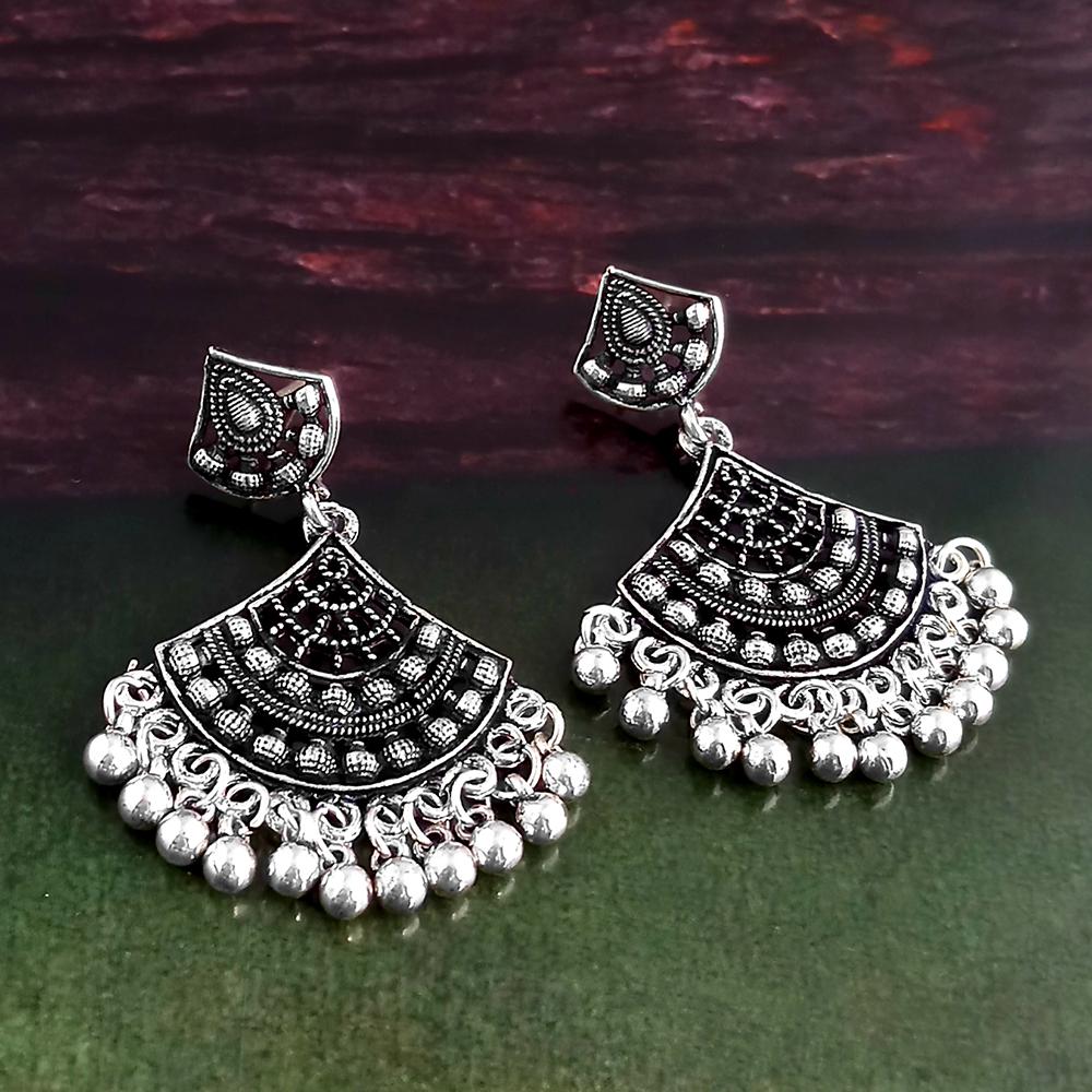 Woma Silver Plated Dangler Earrings - 1318267
