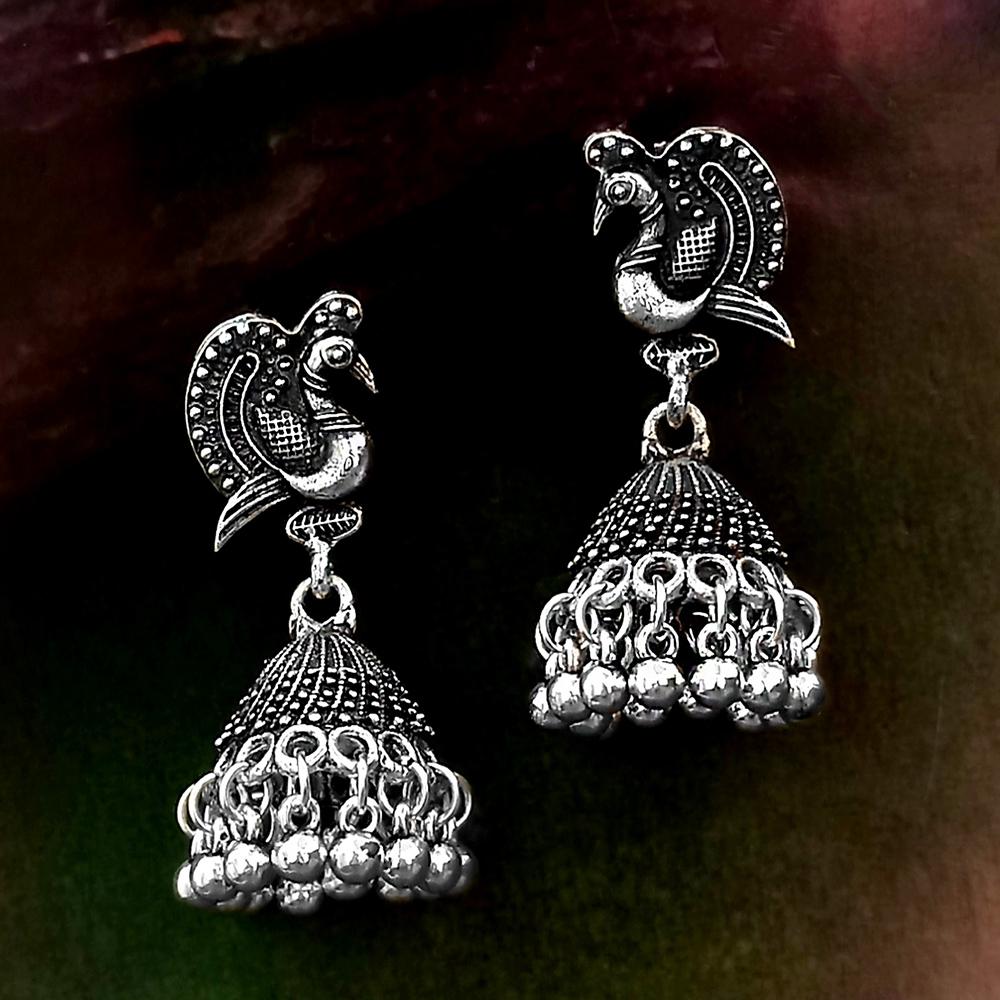 Woma Silver Plated Dangler Earrings - 1318274