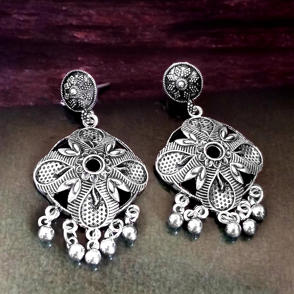 Woma Silver Plated Dangler Earrings - 1318307