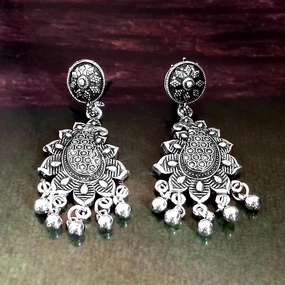 Woma Silver Plated Dangler Earrings - 1318308