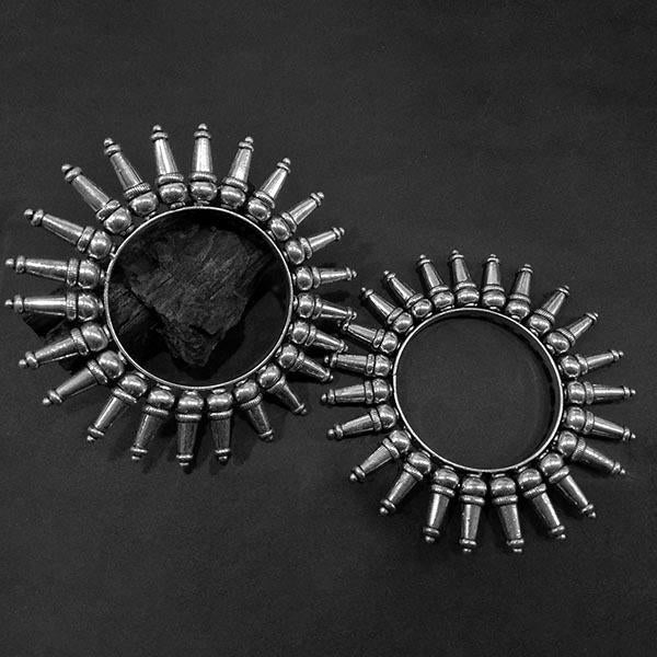 Urthn Silver Plated Kada - 1402212_2.6