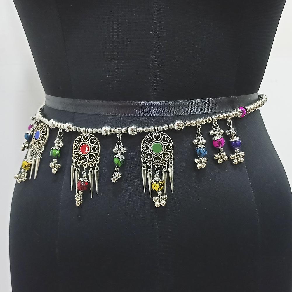 Jeweljunk Multi Color Oxidised Plated Navratri Special Kamarband -1506011