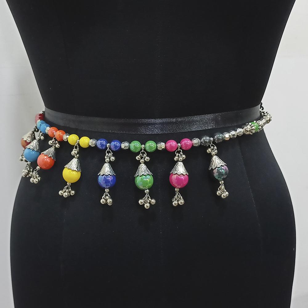Jeweljunk Multi Color Oxidised Plated Navratri Special Kamarband -1506012