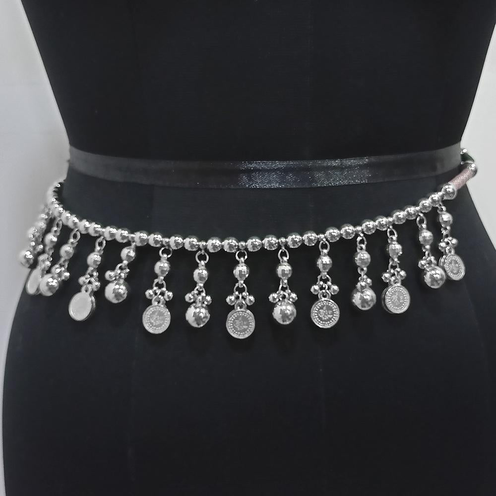 Jeweljunk Oxidised Plated Coin Navratri Special Kamarband -1506017