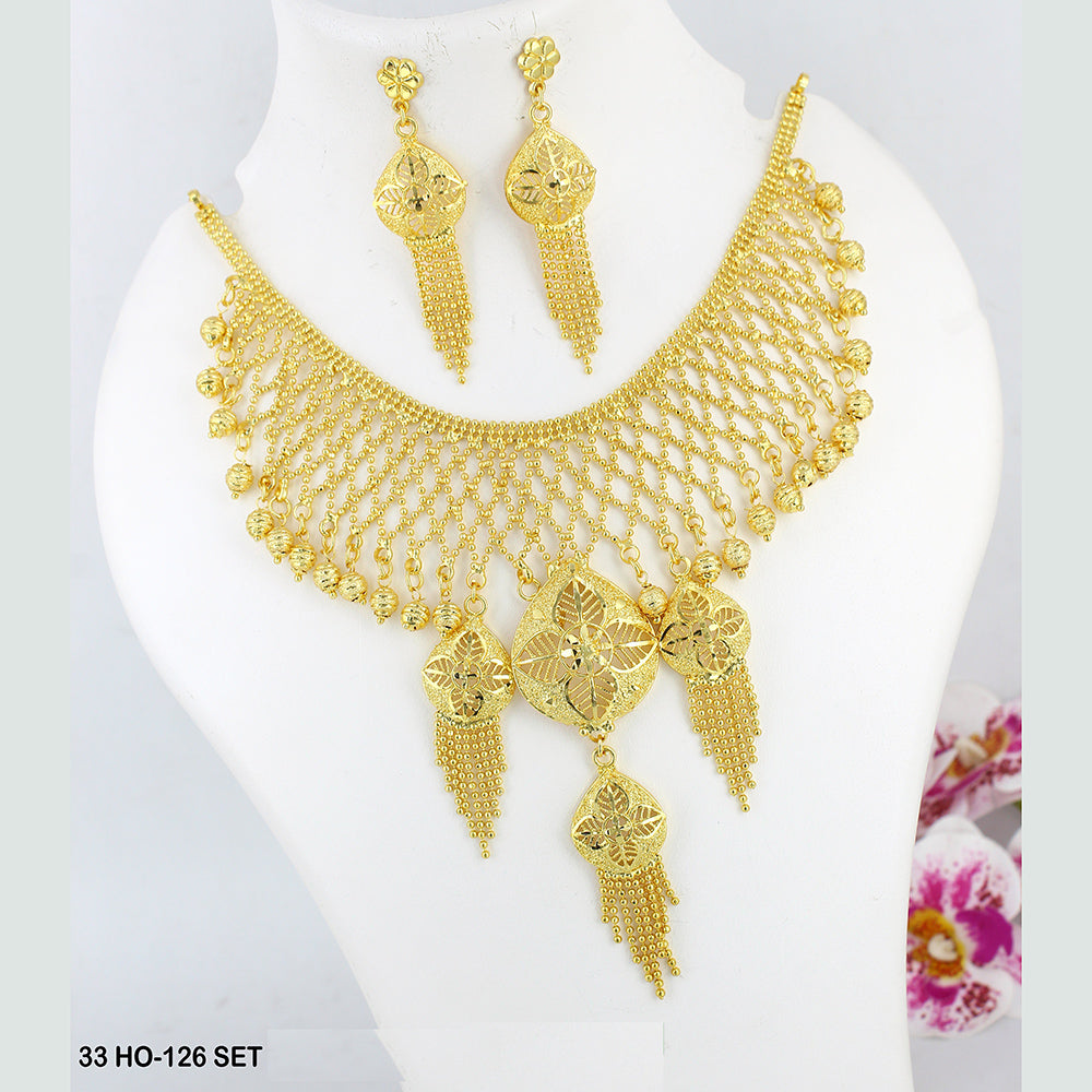 VEDA CREATION Gold-plated Plated Alloy Necklace Price in India - Buy VEDA  CREATION Gold-plated Plated Alloy Necklace Online at Best Prices in India