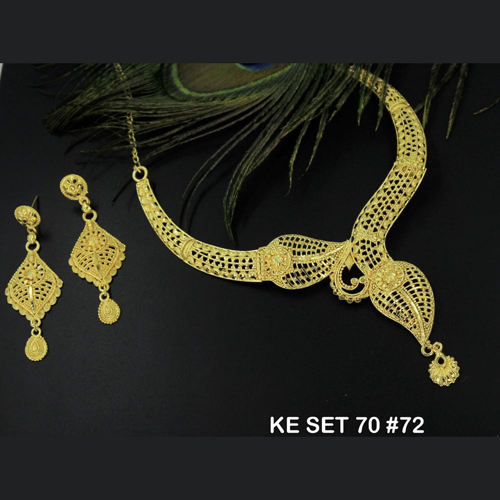 Mahavir Forming Gold Necklace Set - 36- KE- 70