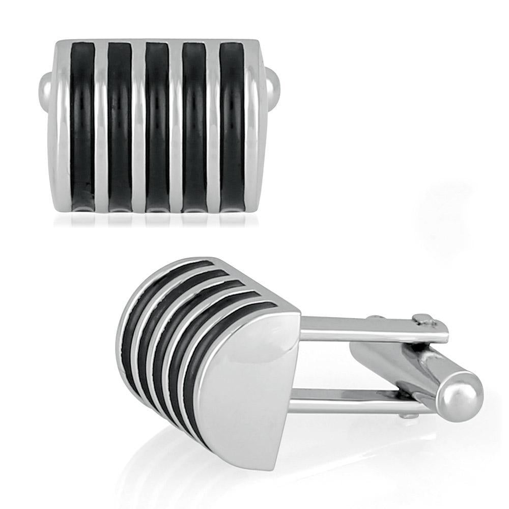 Mahi Striped Pattern Cufflink