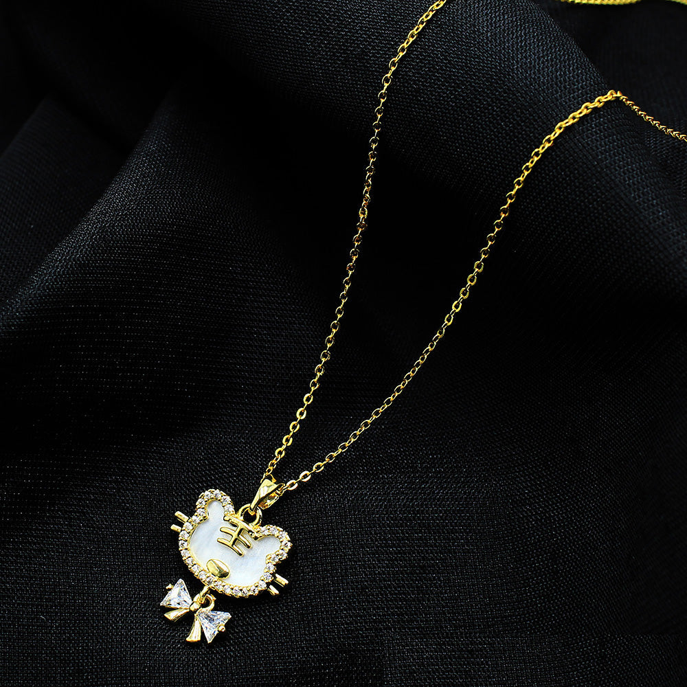 Mahavir Gold Plated Chain Pendant