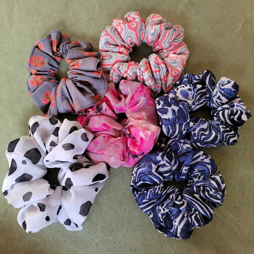 Dream Fashion Assorted Color Pack Of Hair Rubber Band