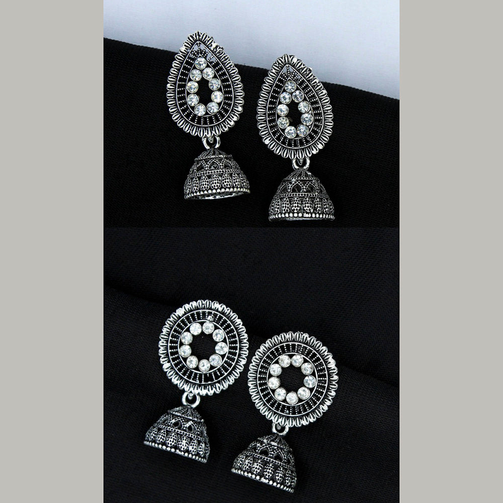 Mahavir Earrings Combo Set