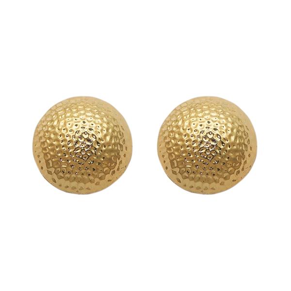 Tip Top Fashions Gold Plated Stud Earrings - 1302824