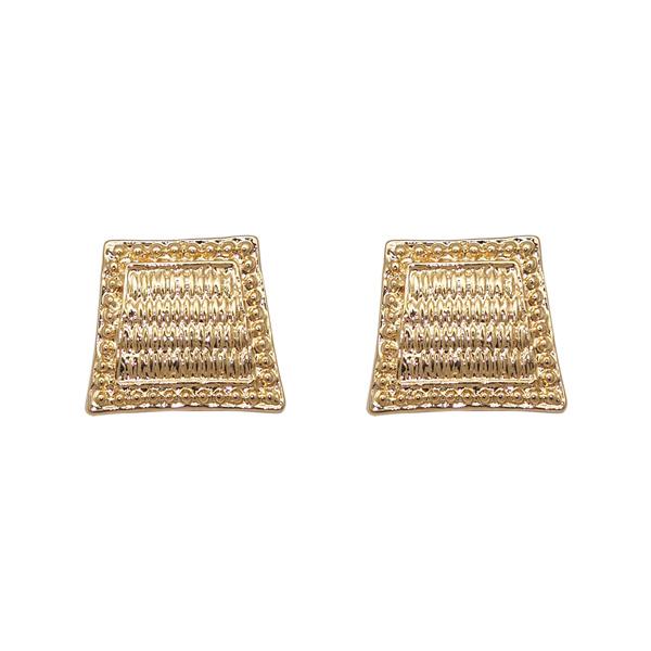 Tip Top Fashions Gold Plated Stud Earrings - 1302826