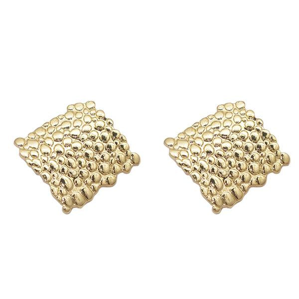 Tip Top Fashions Gold Plated Stud Earrings - 1302827