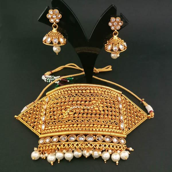 Nikita Arts AD Stone Copper Necklace Set - FBJ0004A