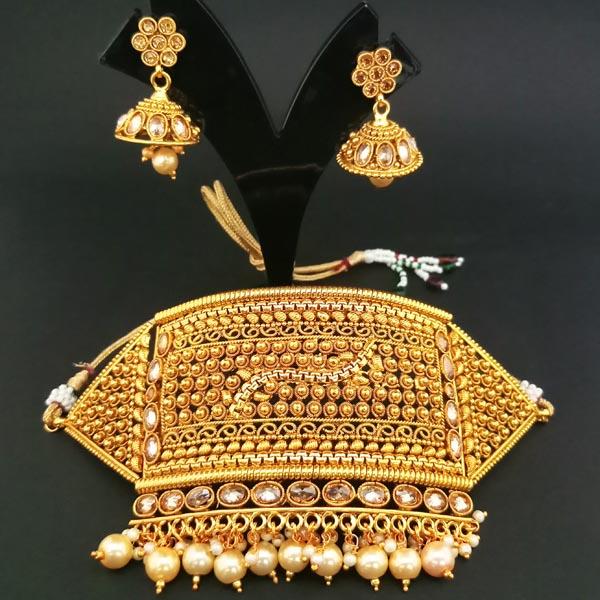 Nikita Arts AD Stone Copper Necklace Set - FBJ0004C