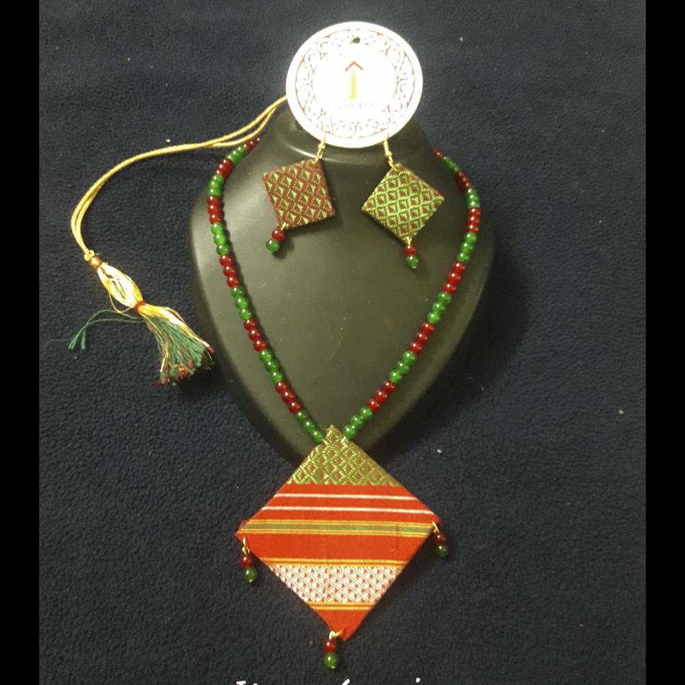 SNERA With Length Setting Dori and Glass beads Handmade Jewellery - Gauri