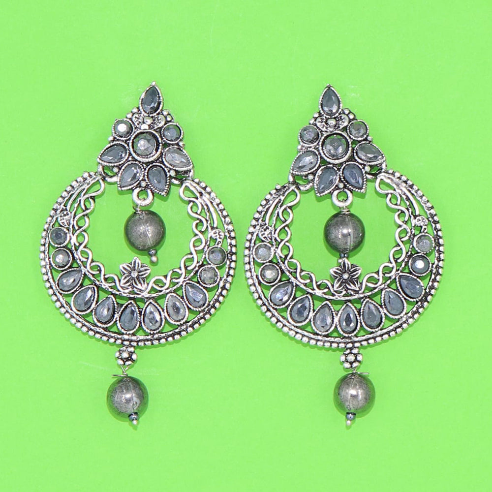 Corbeda Fashion Oxidised plated Dangler Earrings
