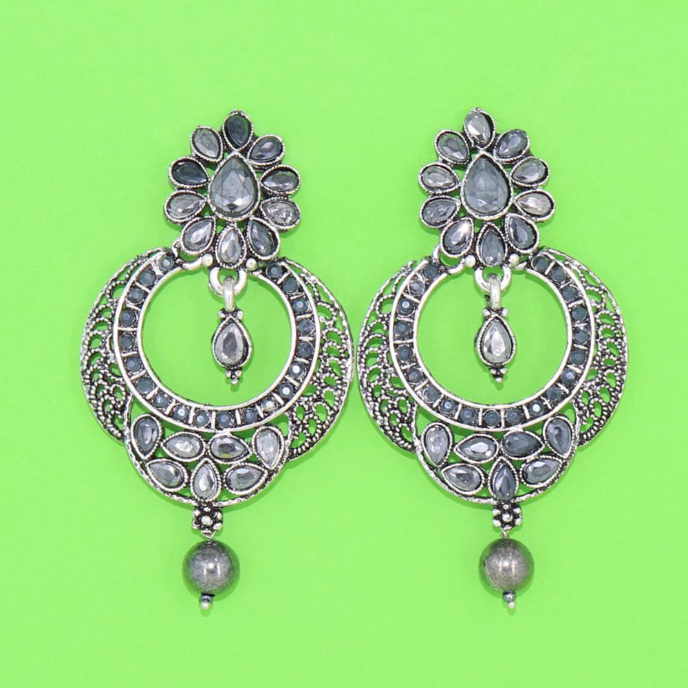 Corbeda Fashion Oxidised plated Dangler Earrings