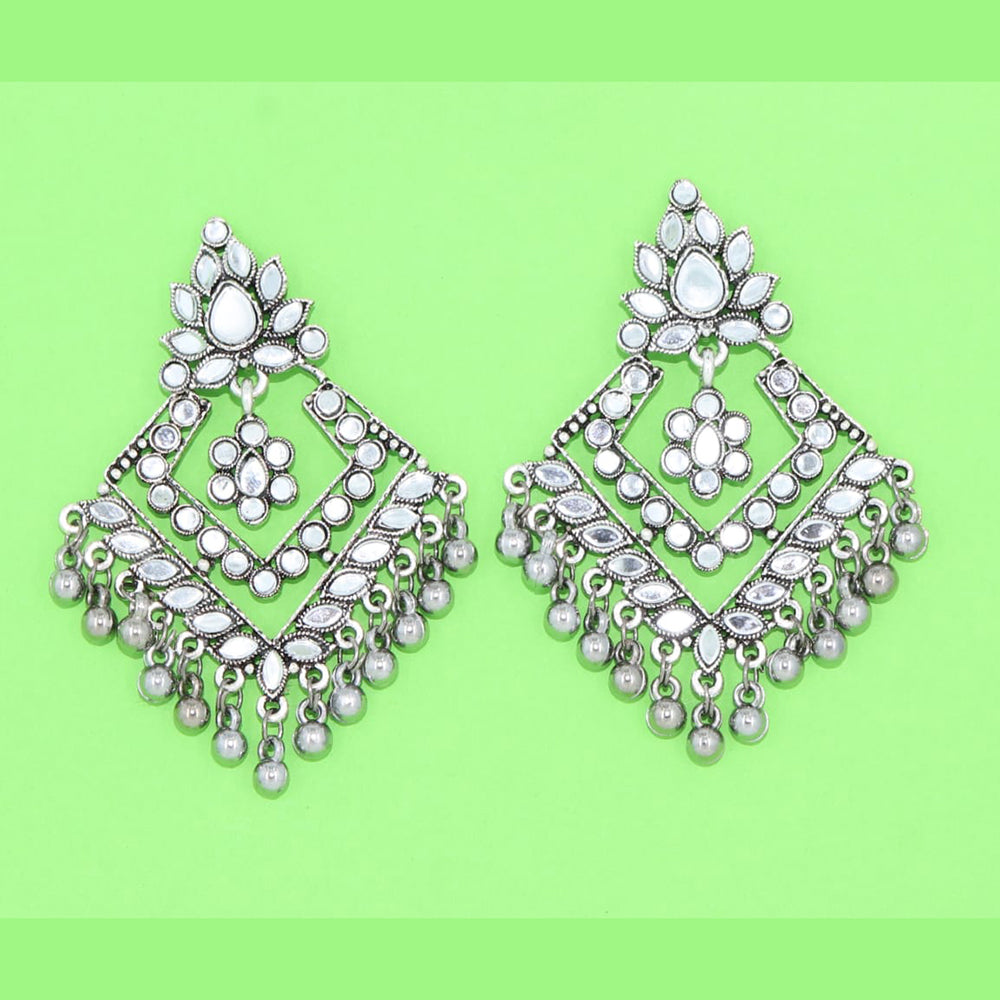 Corbeda Fashion Oxidised plated Dangler Earrings