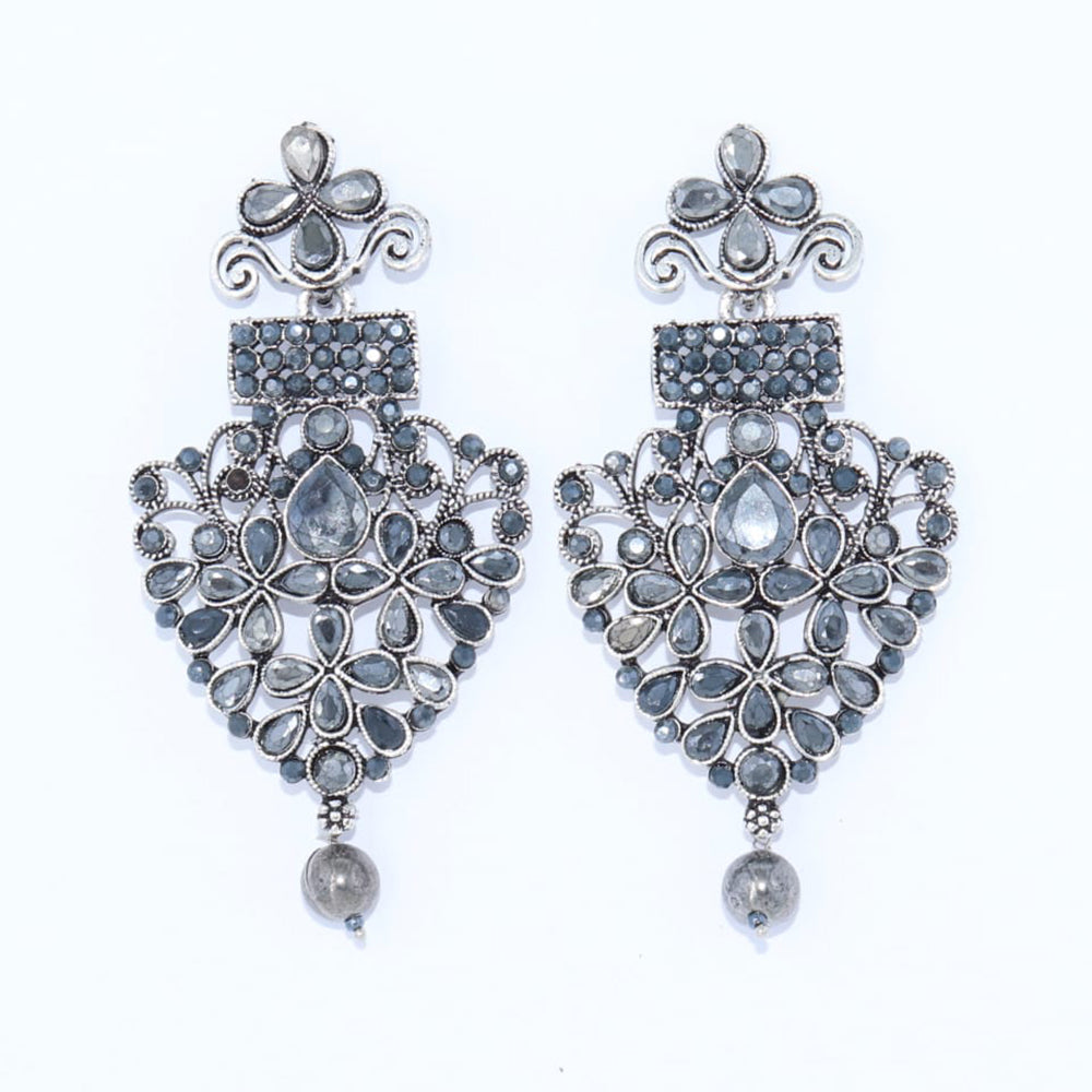 Corbeda Fashion Oxidised plated Dangler Earrings