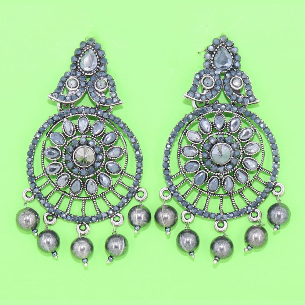 Corbeda Fashion Oxidised plated Dangler Earrings