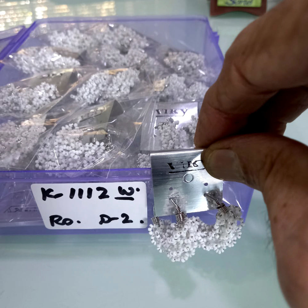 Viky Silver Hoop Earrings