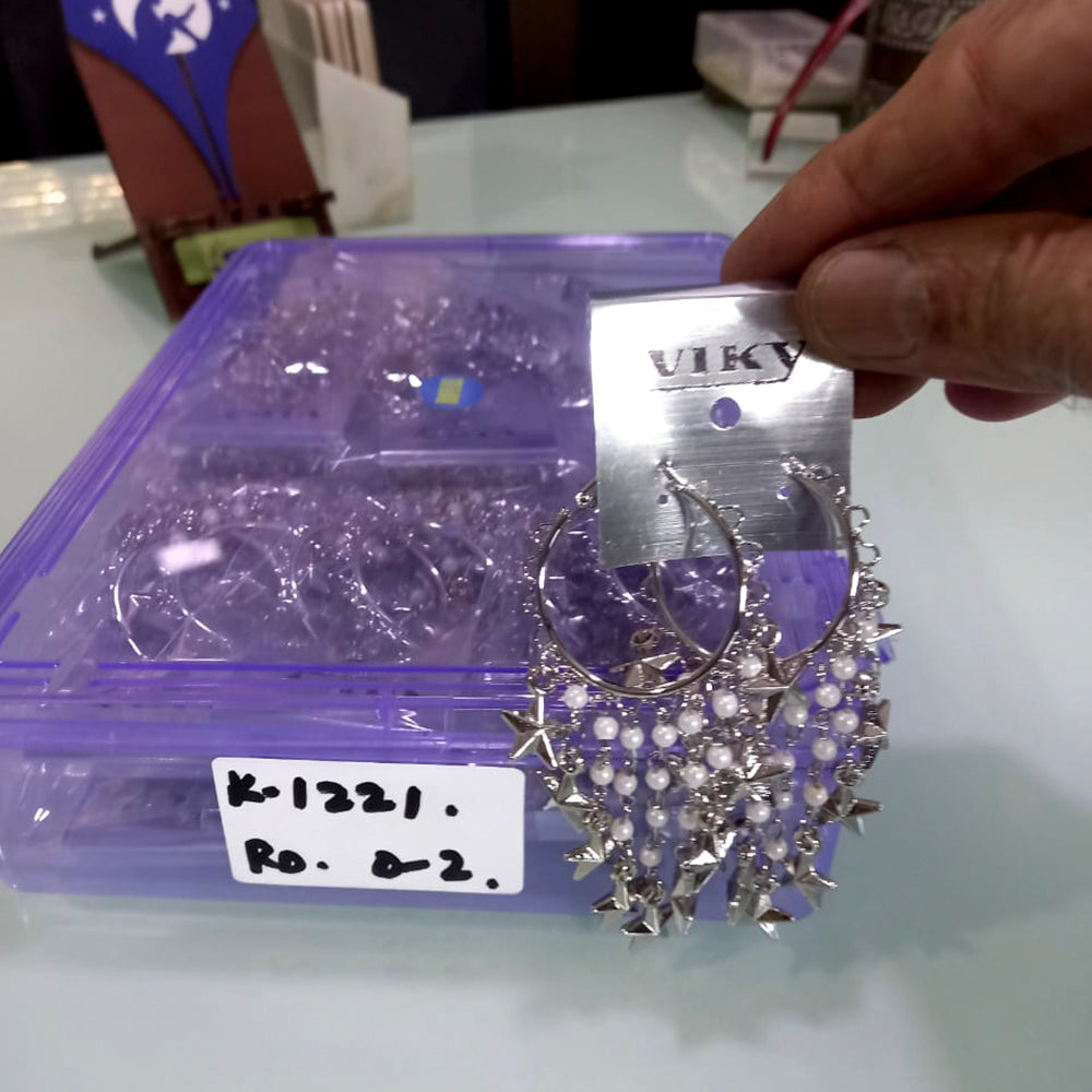 Viky Mix Color Hoop Earrings