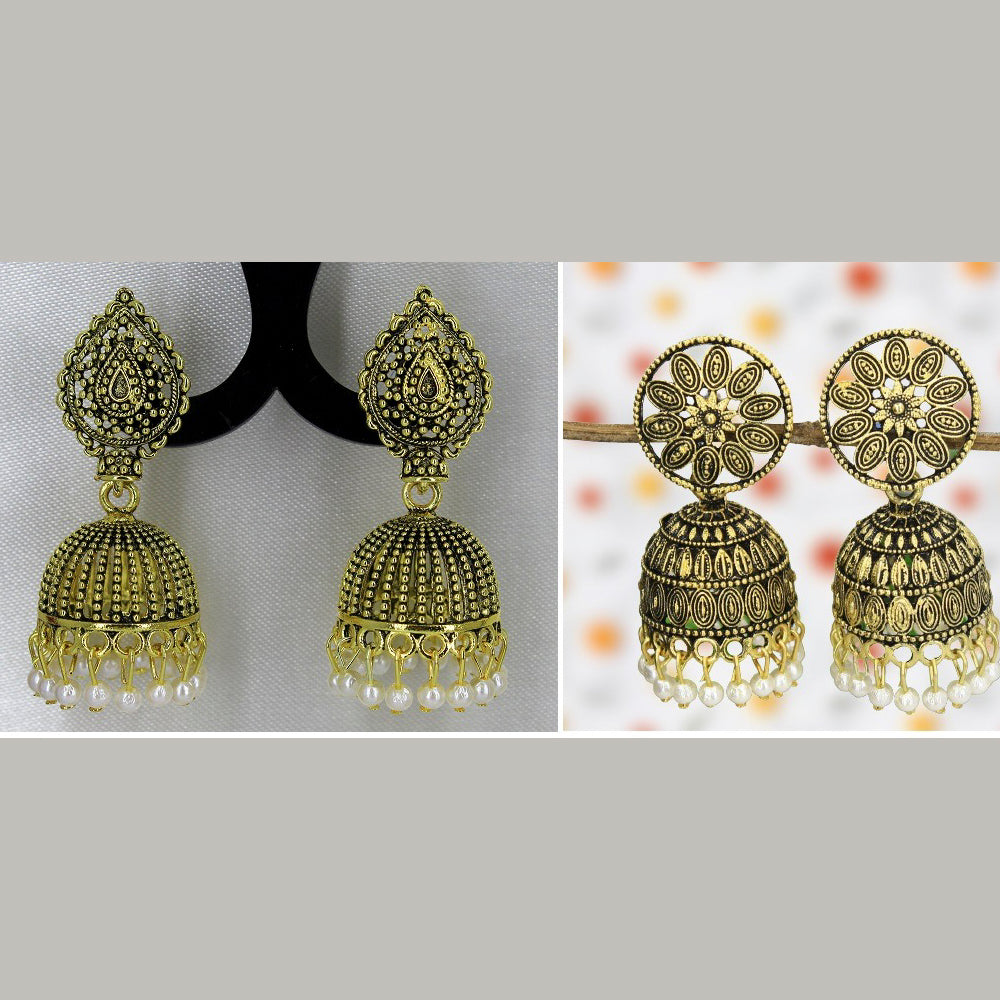 Mahavir Earrings Combo Set