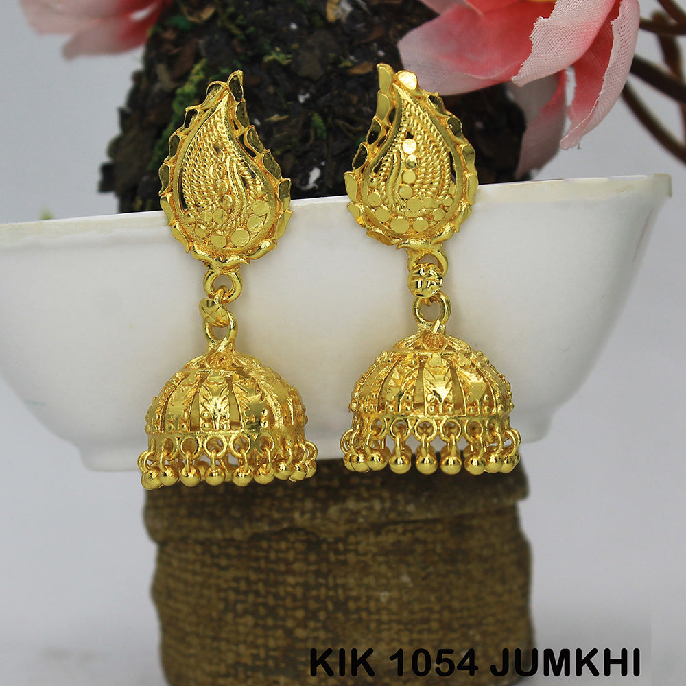 Jhumki ki online design sone ki