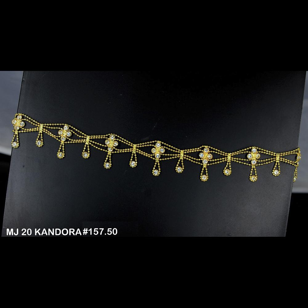 Mahavir Gold Plated Chain Kamarband - MJ 20 KANDORA
