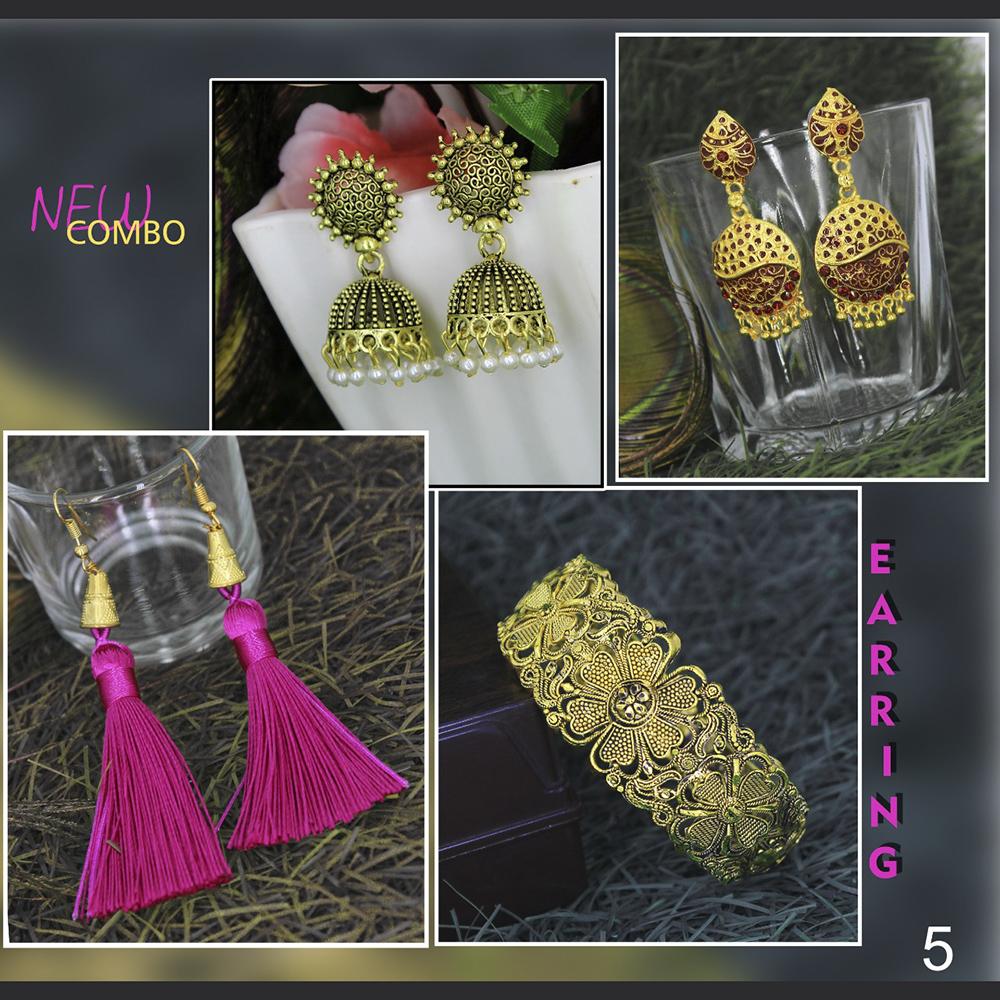 Mahavir Forming Look Jewellery Combo - No-5