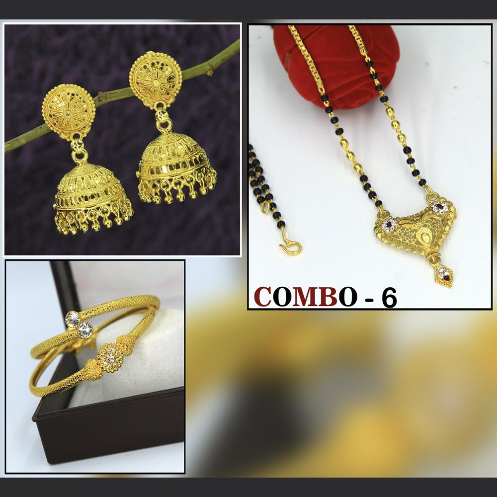 Mahavir Forming Look Jewellery Combo - No-6