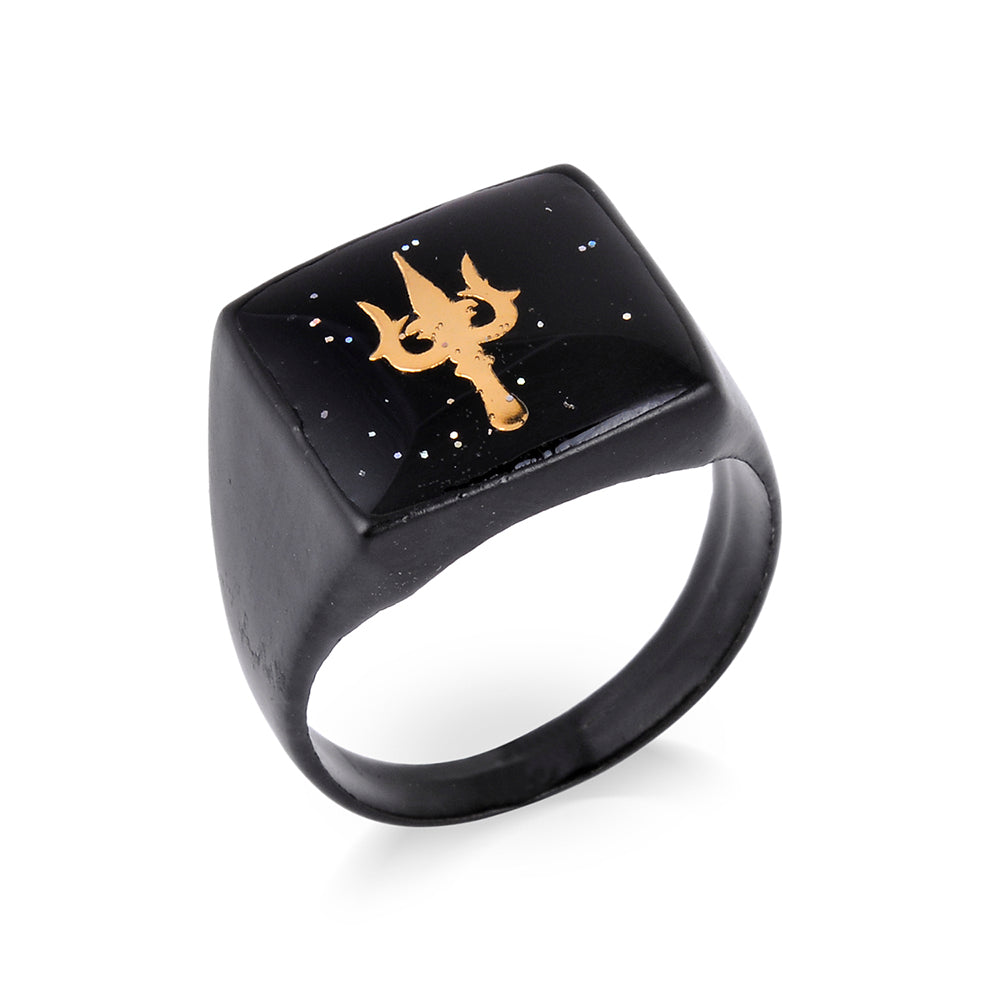 Missmister Pack Of 12 Rhodium Plated Ring - ORKL7686