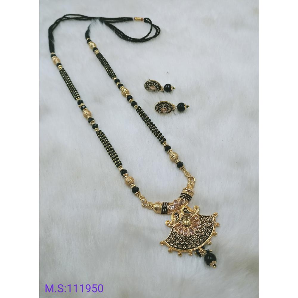 Padmawati Bangles Gold Plated Traditional Mangalsutra For Women - PBACC07