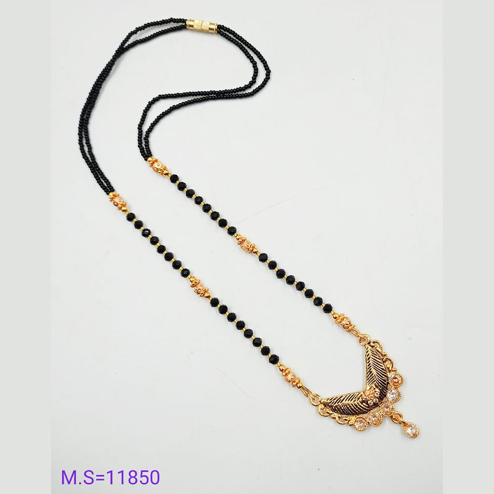 Padmawati Bangles Gold Plated Traditional Mangalsutra - PBACC129