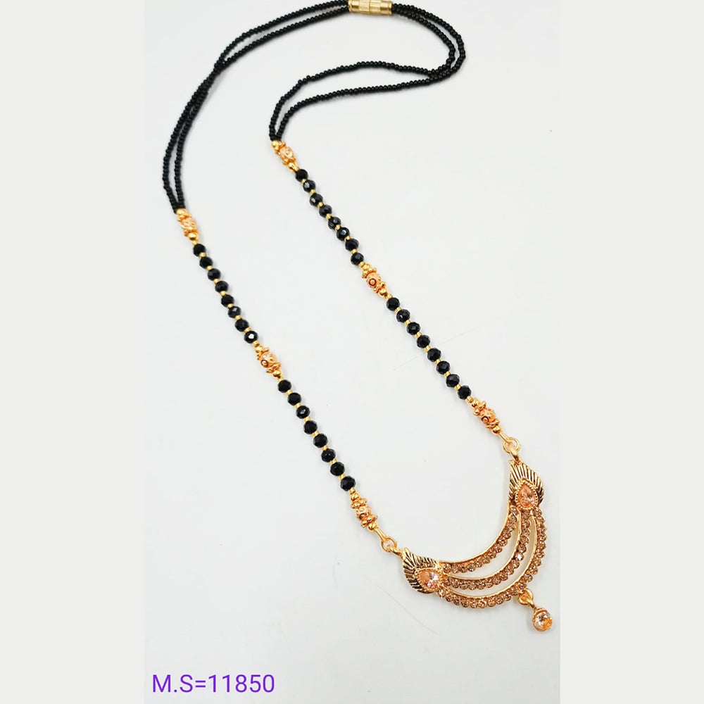 Padmawati Bangles Gold Plated Traditional Mangalsutra - PBACC133