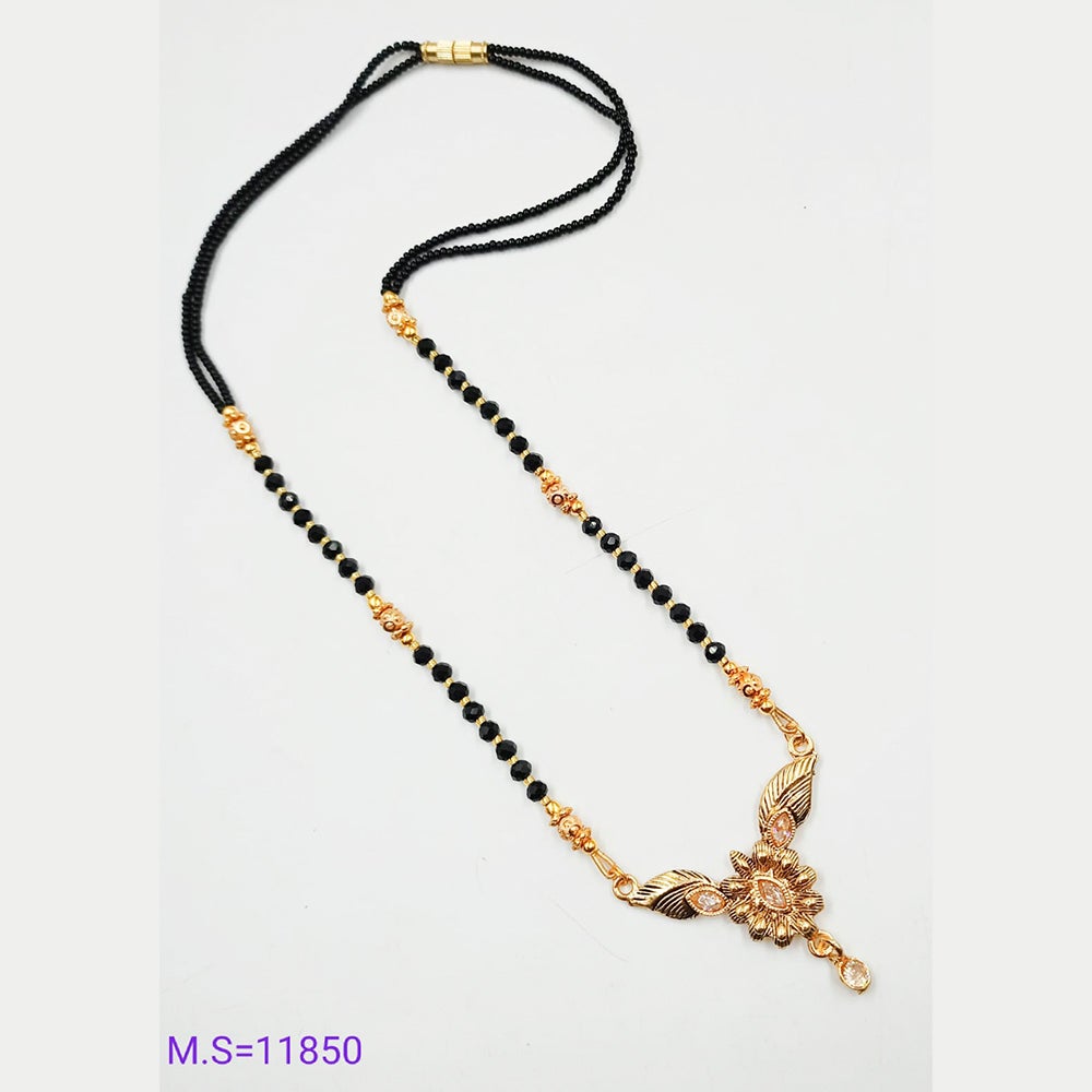 Padmawati Bangles Gold Plated Traditional Mangalsutra - PBACC134