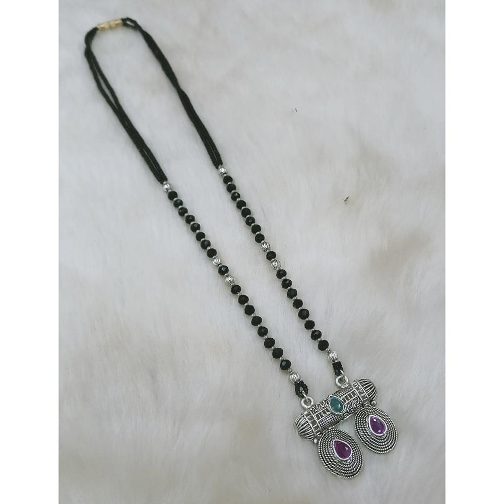 Padmawati Bangles Oxidised Plated Traditional Vati Mangalsutra For Women - PBACC17