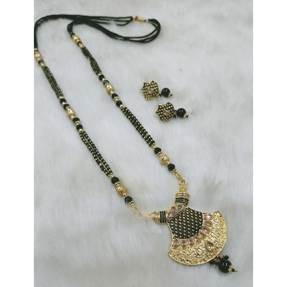 Padmawati Bangles Gold Plated Traditional Mangalsutra For Women - PBACC18