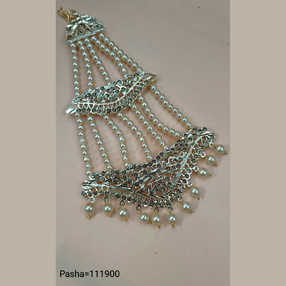 Padmawati Bangles Gold Plated Austrian Stone & Beads Pasa for Women