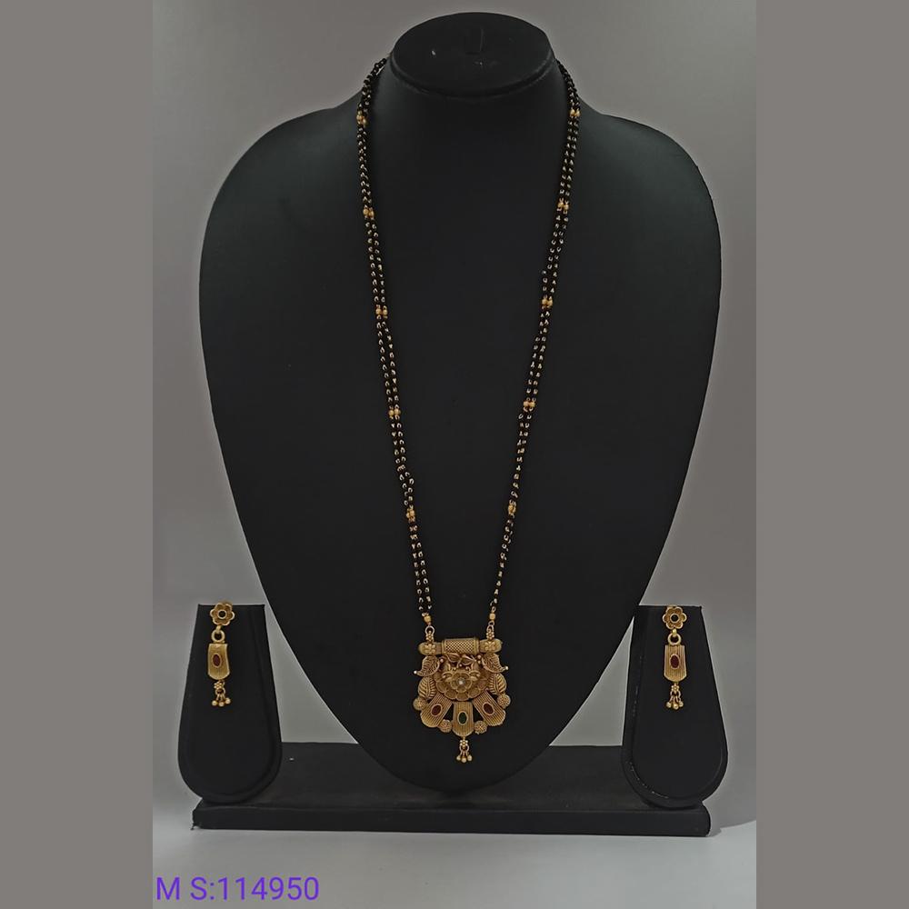 Padmawati Bangles Copper Traditional Mangalsutra Set For Women - PBACC66