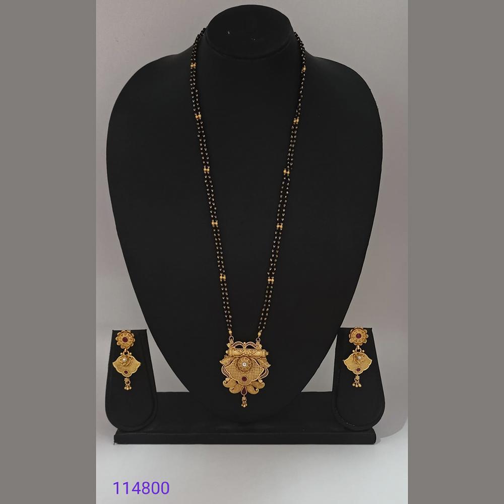 Padmawati Bangles Copper Traditional Mangalsutra Set For Women - PBACC67