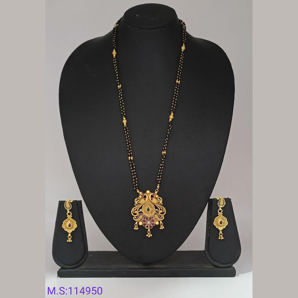 Padmawati Bangles Copper Traditional Mangalsutra Set For Women - PBACC70