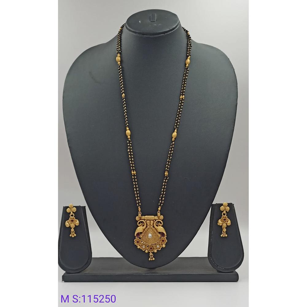 Padmawati Bangles Copper Traditional Mangalsutra Set For Women - PBACC71