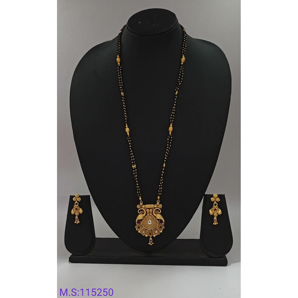 Padmawati Bangles Copper Traditional Mangalsutra Set For Women - PBACC72