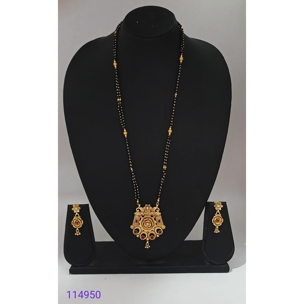 Padmawati Bangles Copper Traditional Mangalsutra Set For Women - PBACC73