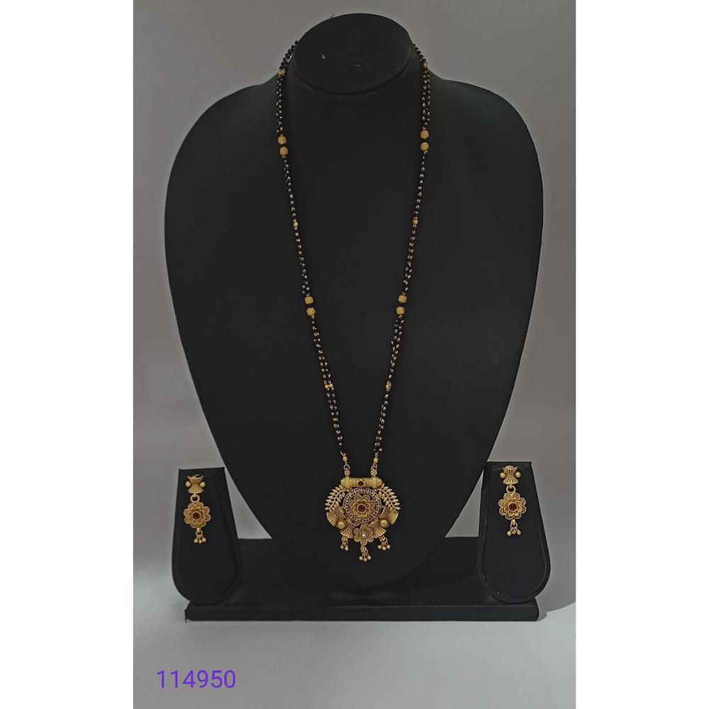 Padmawati Bangles Copper Traditional Mangalsutra Set For Women - PBACC74