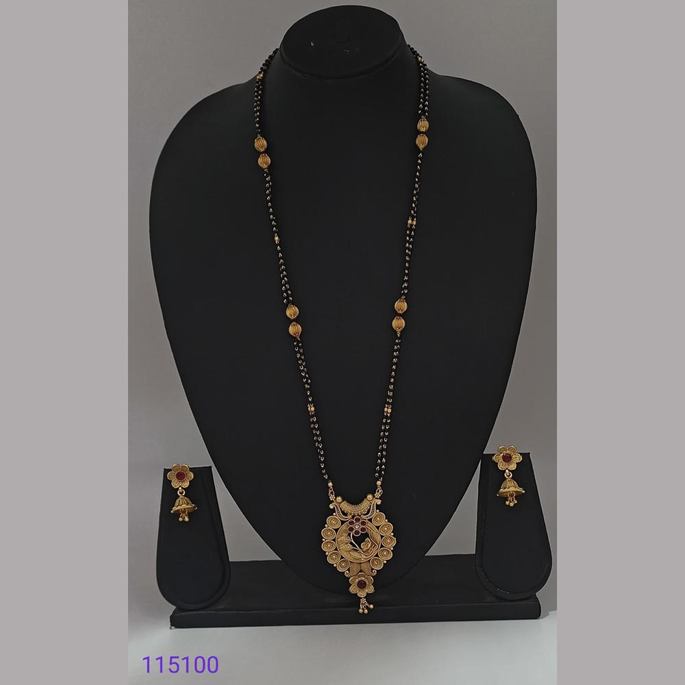 Padmawati Bangles Copper Traditional Mangalsutra Set For Women - PBACC79