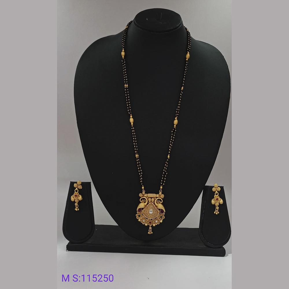 Padmawati Bangles Copper Traditional Mangalsutra Set For Women - PBACC81