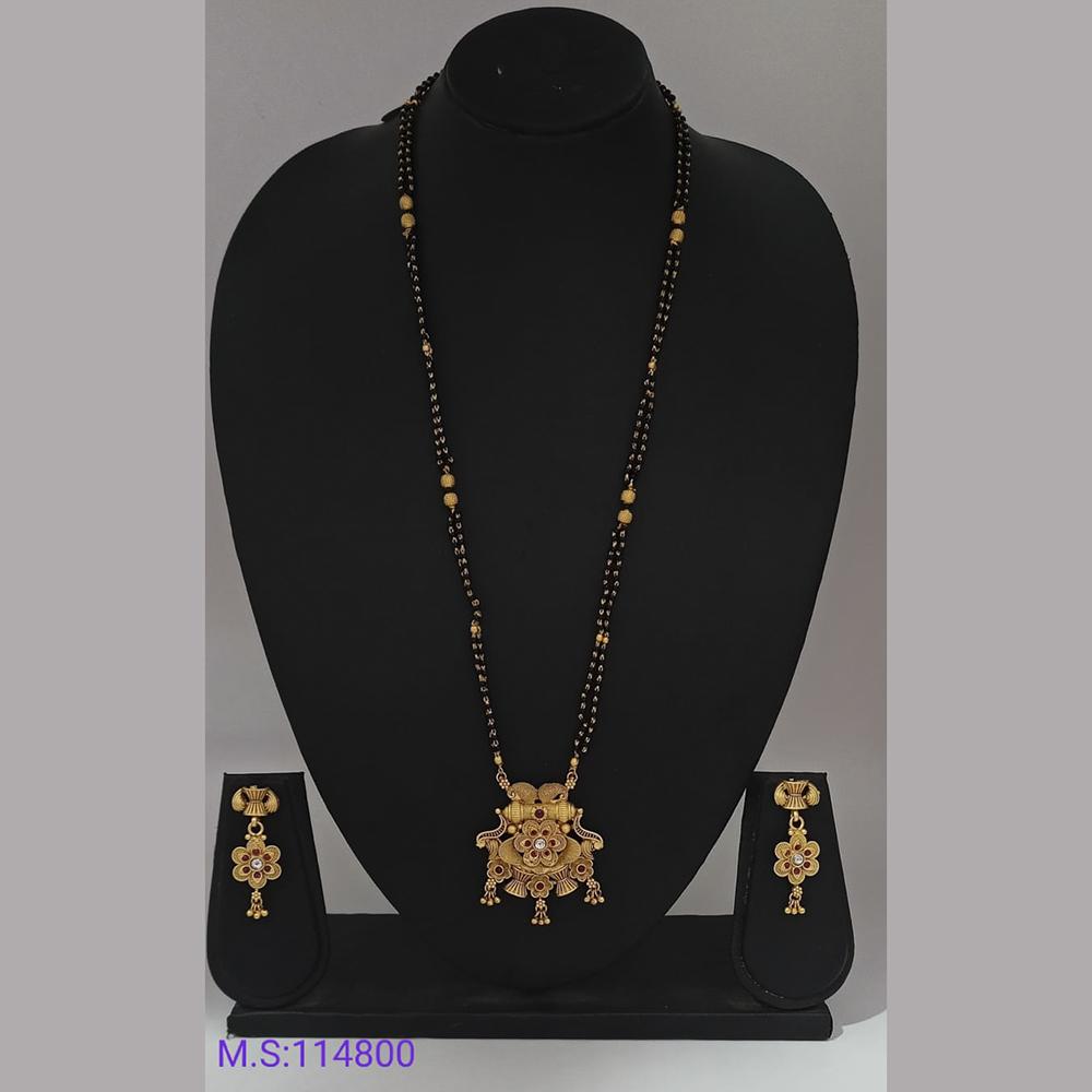 Padmawati Bangles Copper Traditional Mangalsutra Set For Women - PBACC82